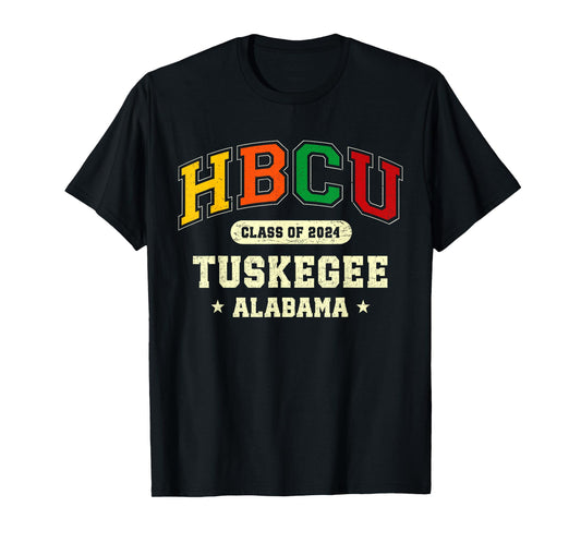 HBCU Class of 2024 Tuskegee Alabama Pride T-Shirt