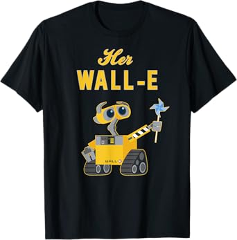 Disney Pixar Wall-E Her Wall-E Couples T-Shirt