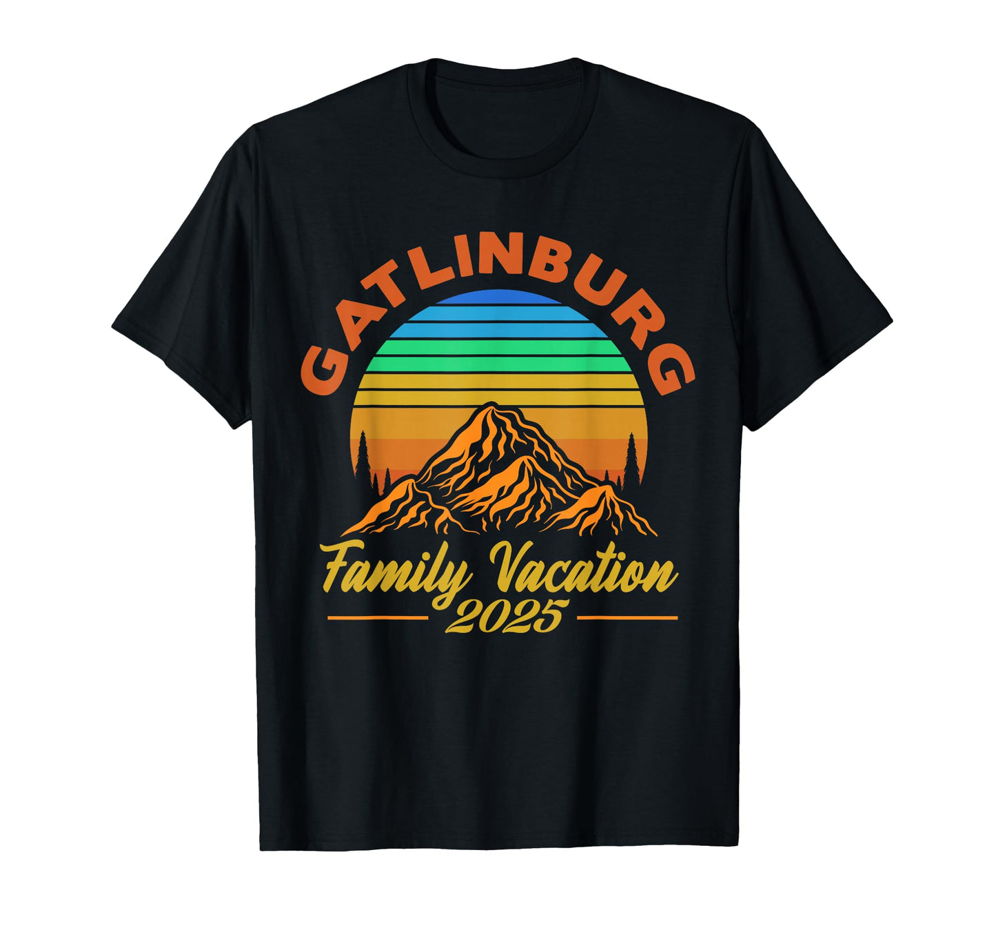 Gatlinburg Family Vacation 2025 Family Trip Matching T-Shirt