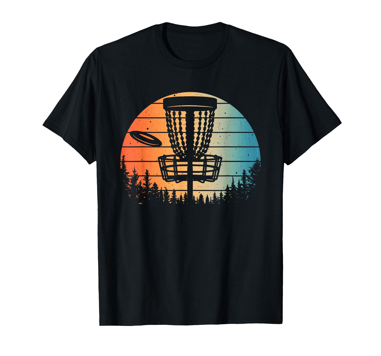 Disc Golf Gift Disc Golfer Stuff & Accessories Funny Disc Golf Art T-Shirt for Men, Women, Kids - Black, Small, Short Sleeve, Unisex-Adults, Unisex-Kids