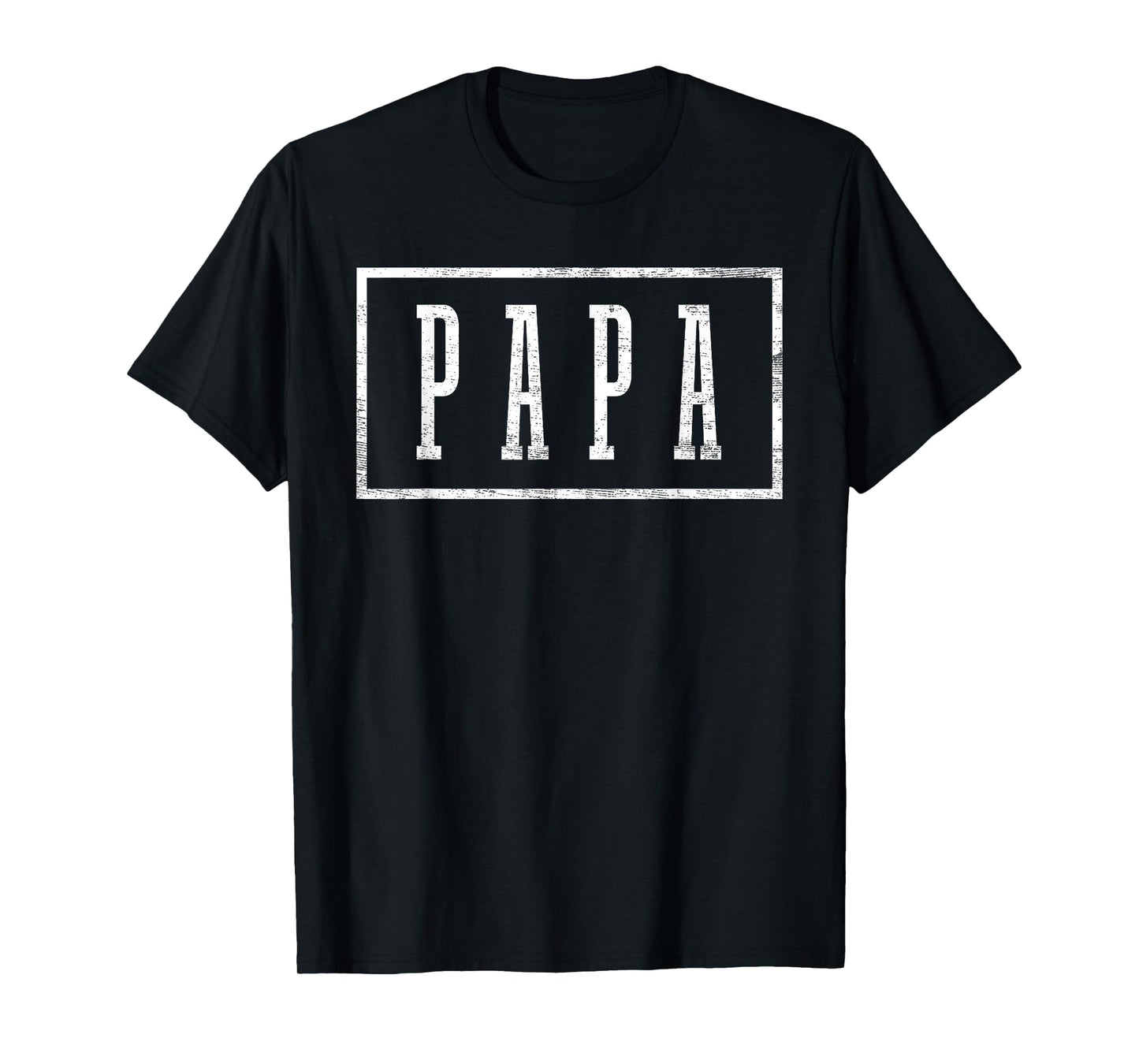 Papa - Sleek Framed Design Father's Day Papa T-Shirt