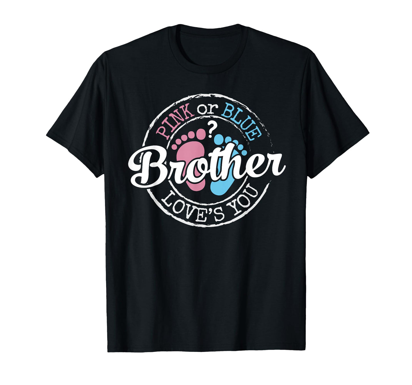 Gender Reveal Brother Gifts Brother To Be Baby Shower T-Shirt