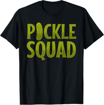 Cool Pickle For Men Women Vegan Pickles Dill Pickle Cucumber T-Shirt