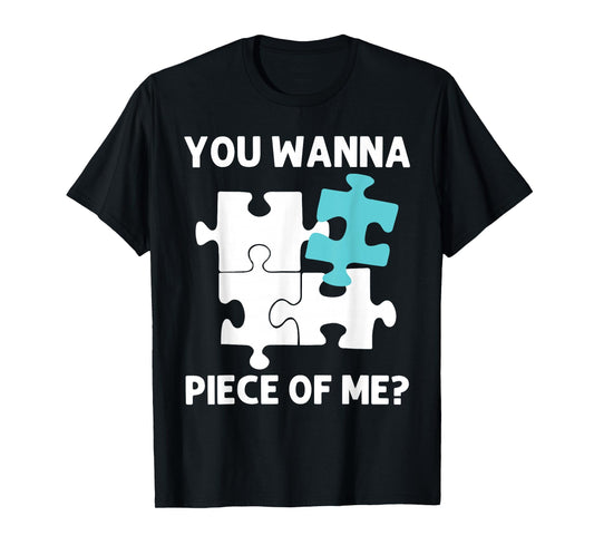 Funny Jigsaw Puzzle Design For Men Women Adults Puzzle Lover T-Shirt