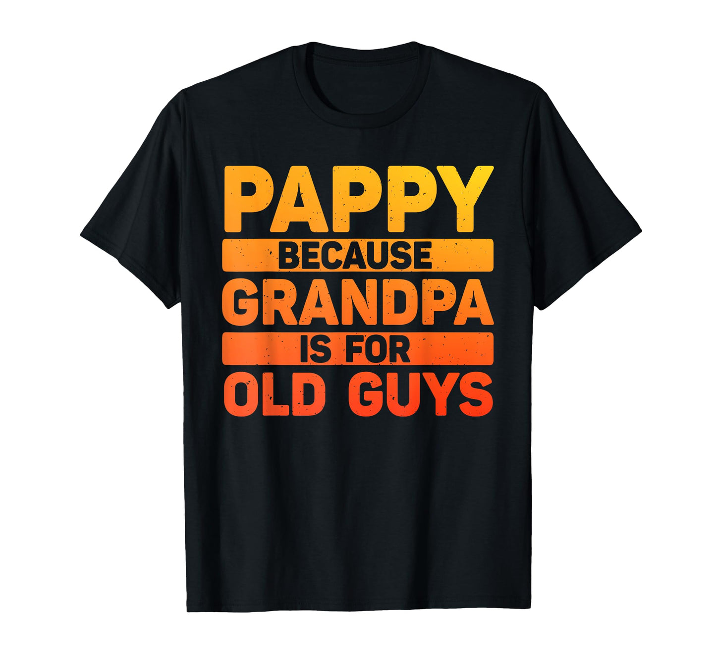 Pappy Design For Grandpa From Grandkids Father's Day Pappy T-Shirt