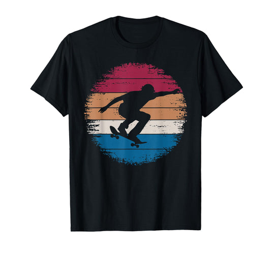 Cool Skateboard Art for Men Women Skateboarding Skateboarder T-Shirt