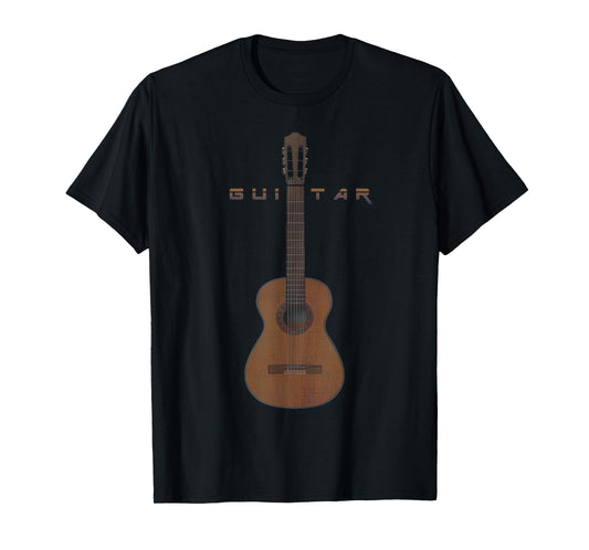 Acoustic Guitar, Guitarist, Guitar Player, Guitar Art Lover T-Shirt