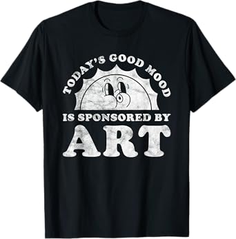 Funny Cute Retro Vintage Art or Art Teacher T-Shirt