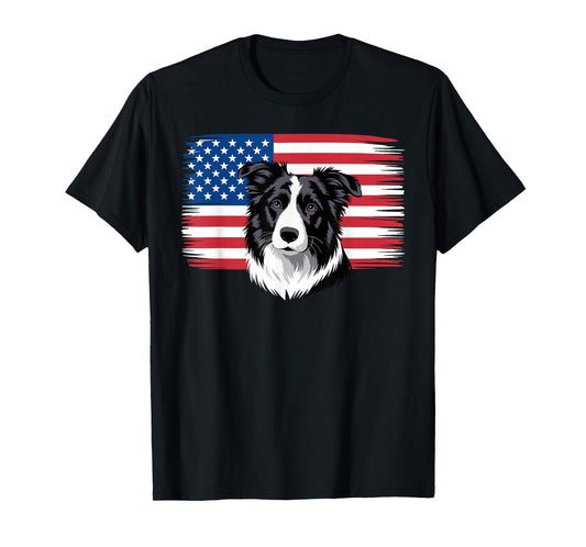 Cool Border Collie Design for Men Women Border Collie Lover T-Shirt