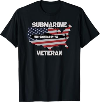 USS Olympia SSN-717 Submarine Veterans Day Father Grandpa T-Shirt