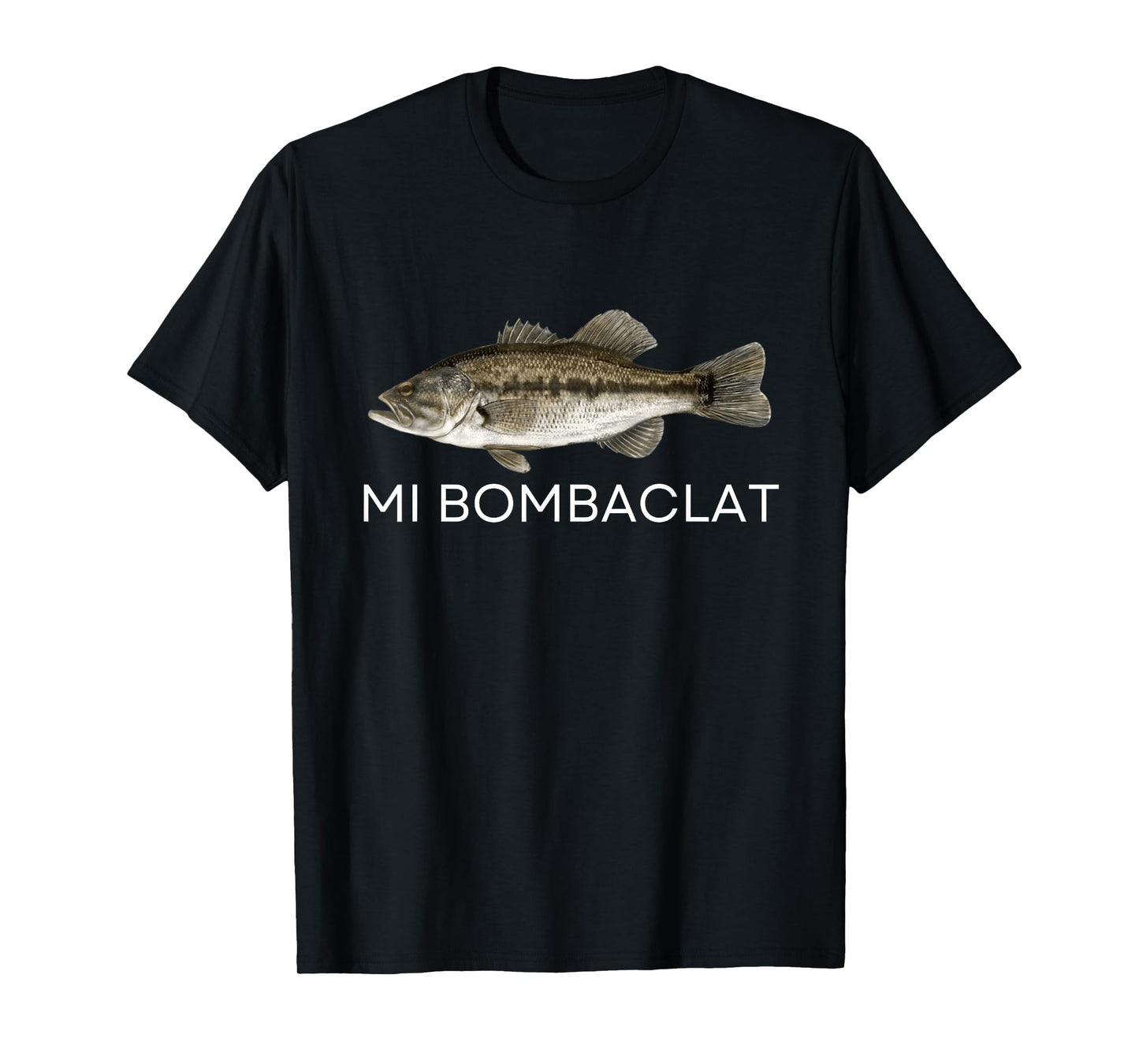 MI Bombaclat Funny Oddly Specific Fish Meme Graphic T-Shirt