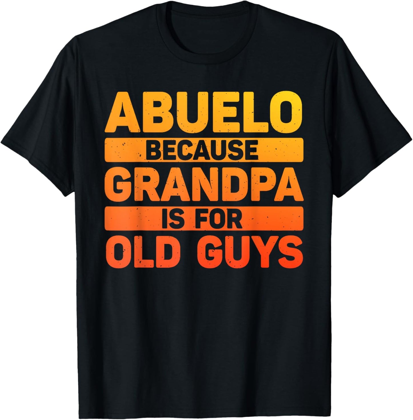 Abuelo Design For Grandpa From Grandkids Father's Day Abuelo T-Shirt