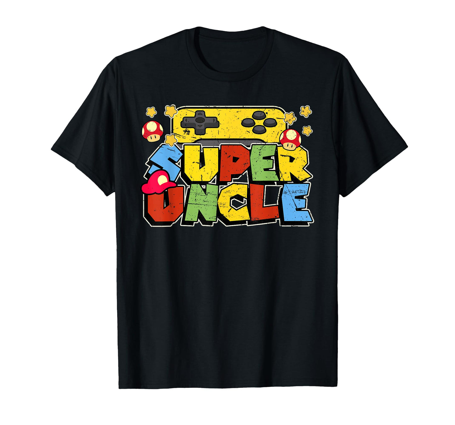 Gamer Super Uncle Funny Father Day Gifts For Uncle T-Shirt