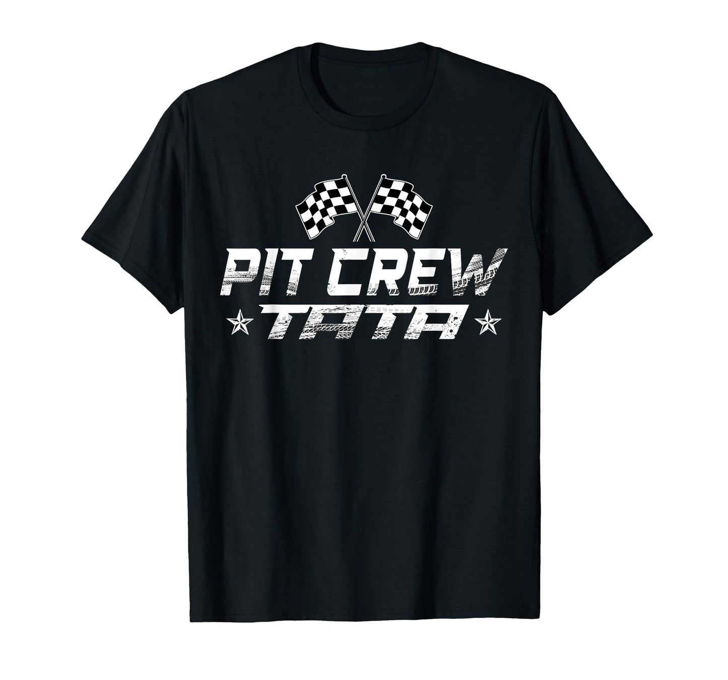 Race Car Birthday Party Racing Family Tata Pit Crew T-Shirt