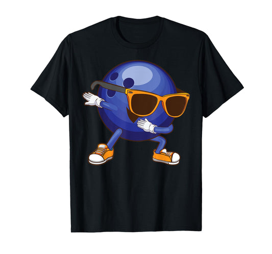 Cool Bowling Art For Men Women Boys Kid Bowling Lover Bowler T-Shirt