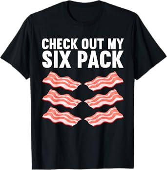 Cool Bacon For Men Women Kids Pork Food Meat Lovers Foodie T-Shirt