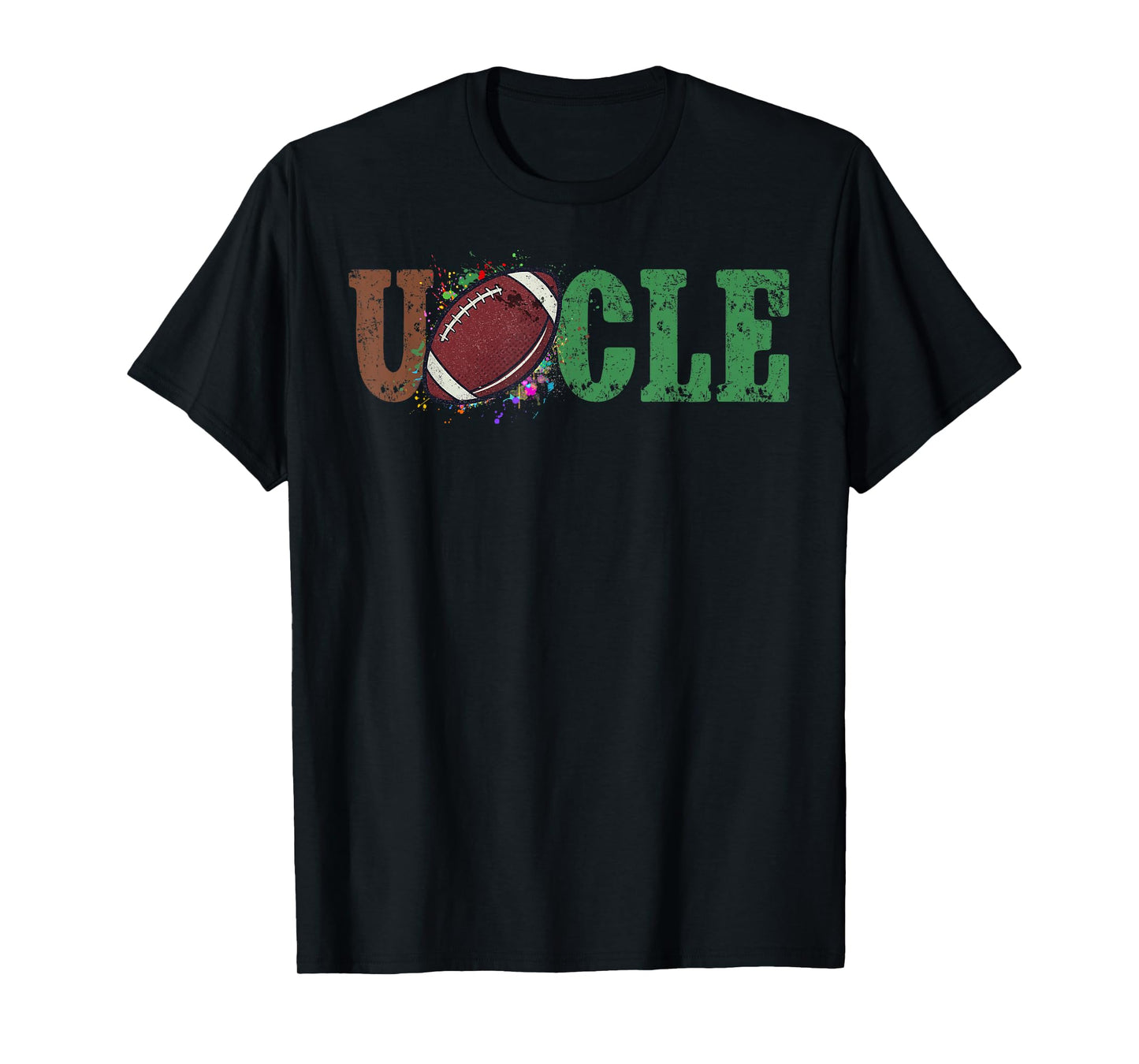 Uncle of The 1 Year Old Football Funny Football 1st Birthday T-Shirt