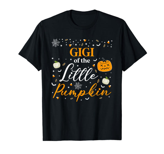 Gigi Of The Little Pumpkin Family Matching Halloween T-Shirt