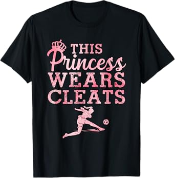 Cool Soccer Art For Women Teen Girls Goalie Soccer Player T-Shirt