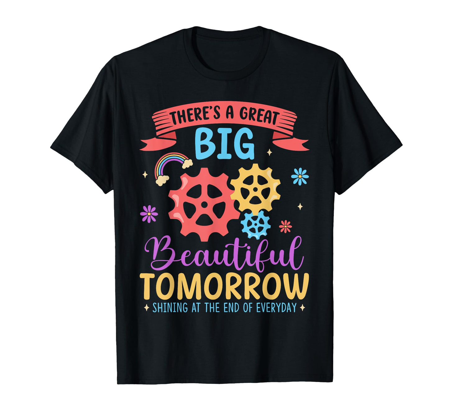 There's A Great Big Beautiful Tomorrow, Theme Park, Carousel T-Shirt