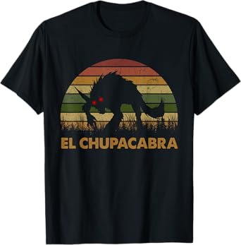 El Chupacabra Adorable Animals Vintage Monster Funny Apparel T-Shirt