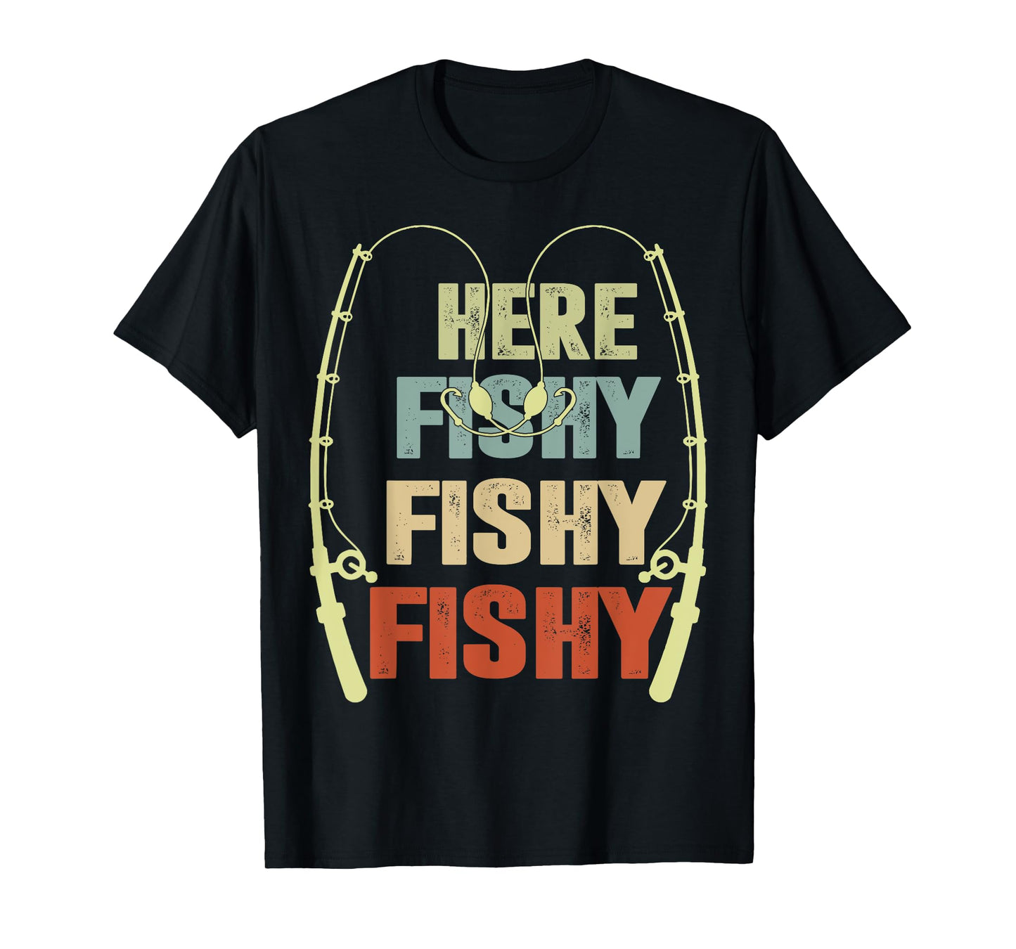 Toddler Boy Here-Fishy Funny Fishing Buddy Bass Fisherman T-Shirt
