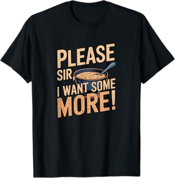 Oliver Please Sir Novel Vintage Musical Theatre Broadway T-Shirt