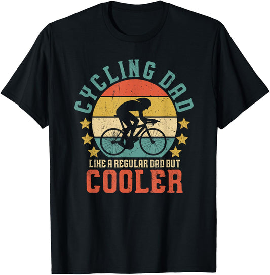 Cycling Dad Bike Rider & Cyclist Father's Day T-Shirt
