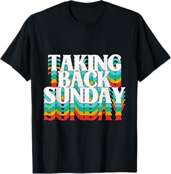 Taking Back Sunday Funny Apparel Vintage T-Shirt