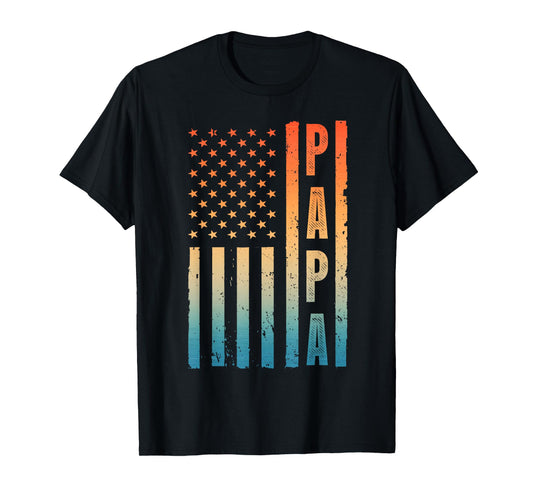 Best Papa Design For Men Dad Grandpa Papi Father's Day Papa T-Shirt