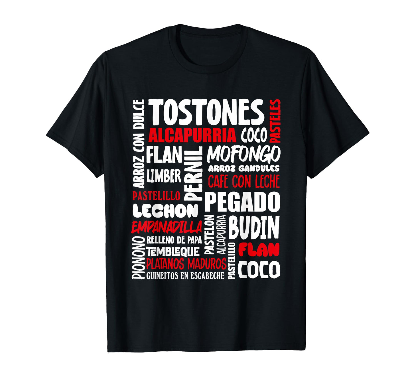 Puerto Rican Food Puerto Rico Foodie Chef T-Shirt