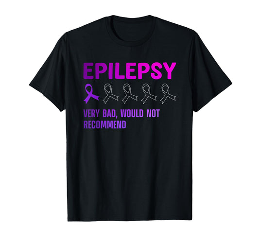 Cool Epilepsy Art for Men Women Support Epilepsy Awareness T-Shirt