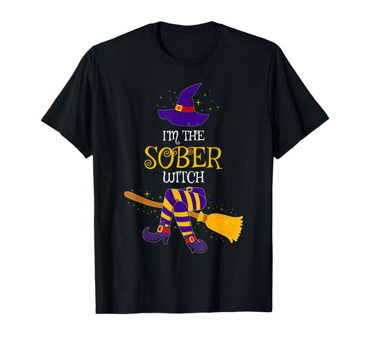 I’m The Sober Witch Family Matching Costume Halloween T-Shirt