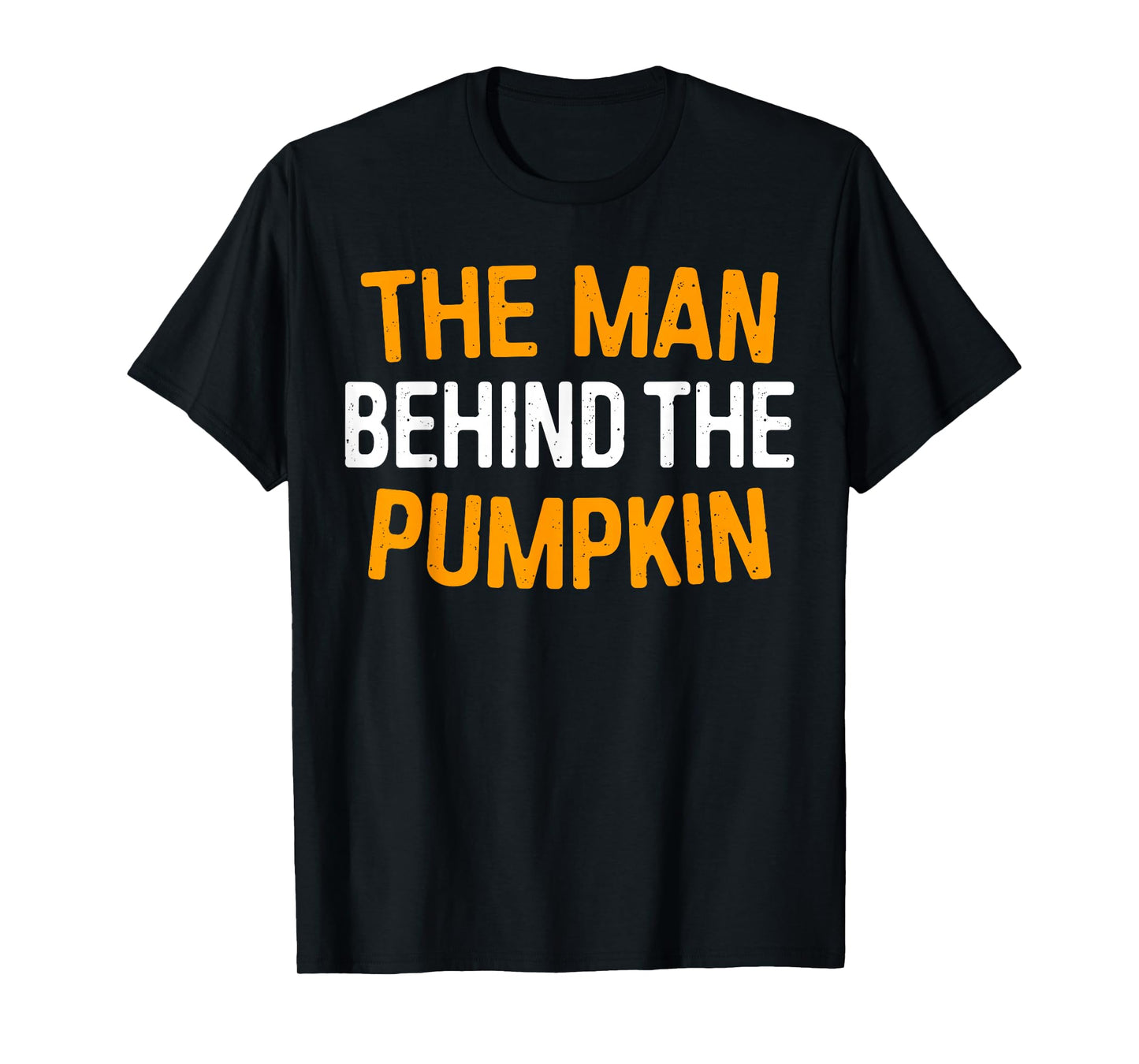 The Man Behind The Pumpkin Shirt Men Halloween T-Shirt
