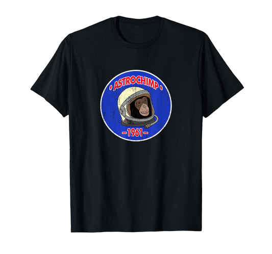 Astrochimp Ham 1961 Vintage Look T-Shirt