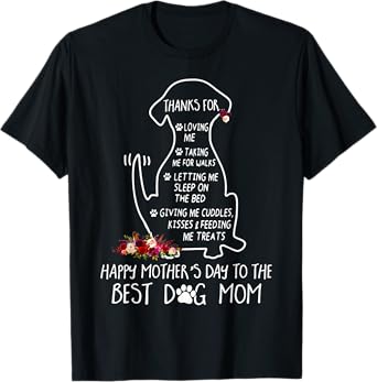 Happy Mother's Day Dog Mom T-Shirt