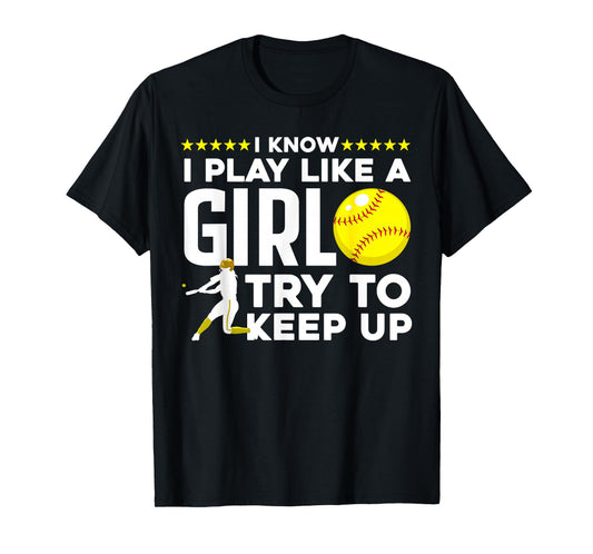 Cool Softball For Women Girls Baseball Catcher Pitcher Coach T-Shirt