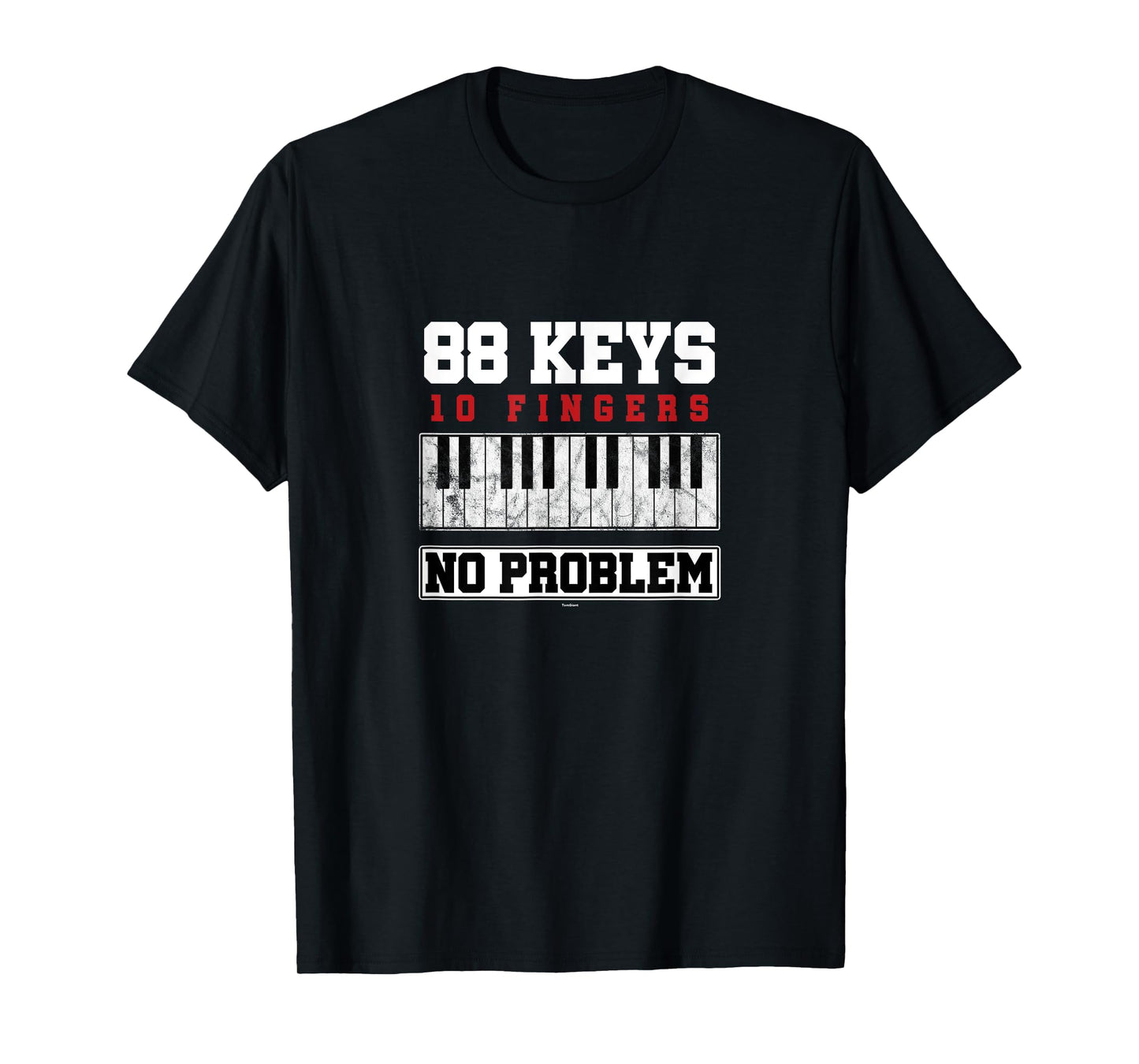 Pianist Piano Keyboard Piano Key Music Piano Gift T-Shirt