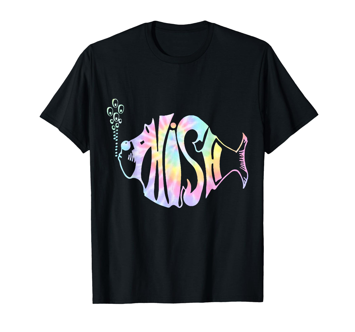 Funny Fishing Graphic Colorful Phish Jam T-Shirt