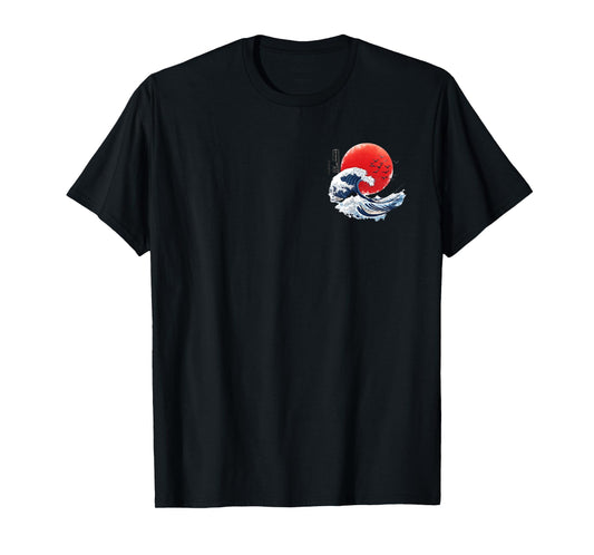 Katsushika Hokusai Japanese Great Wave Men Women Kanagawa T-Shirt