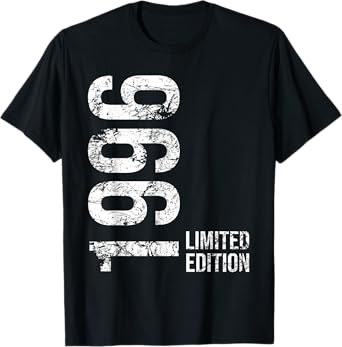 29th Birthday 29 Years Old Man Woman Vintage 1996 T-Shirt