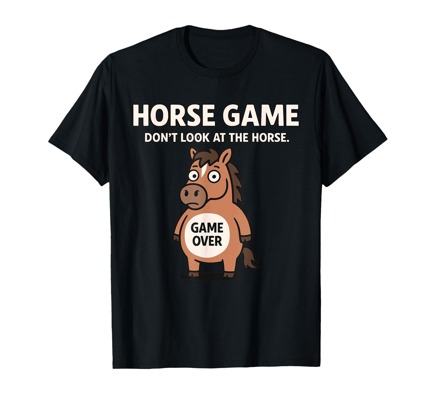 Funny Horse Game T-Shirt