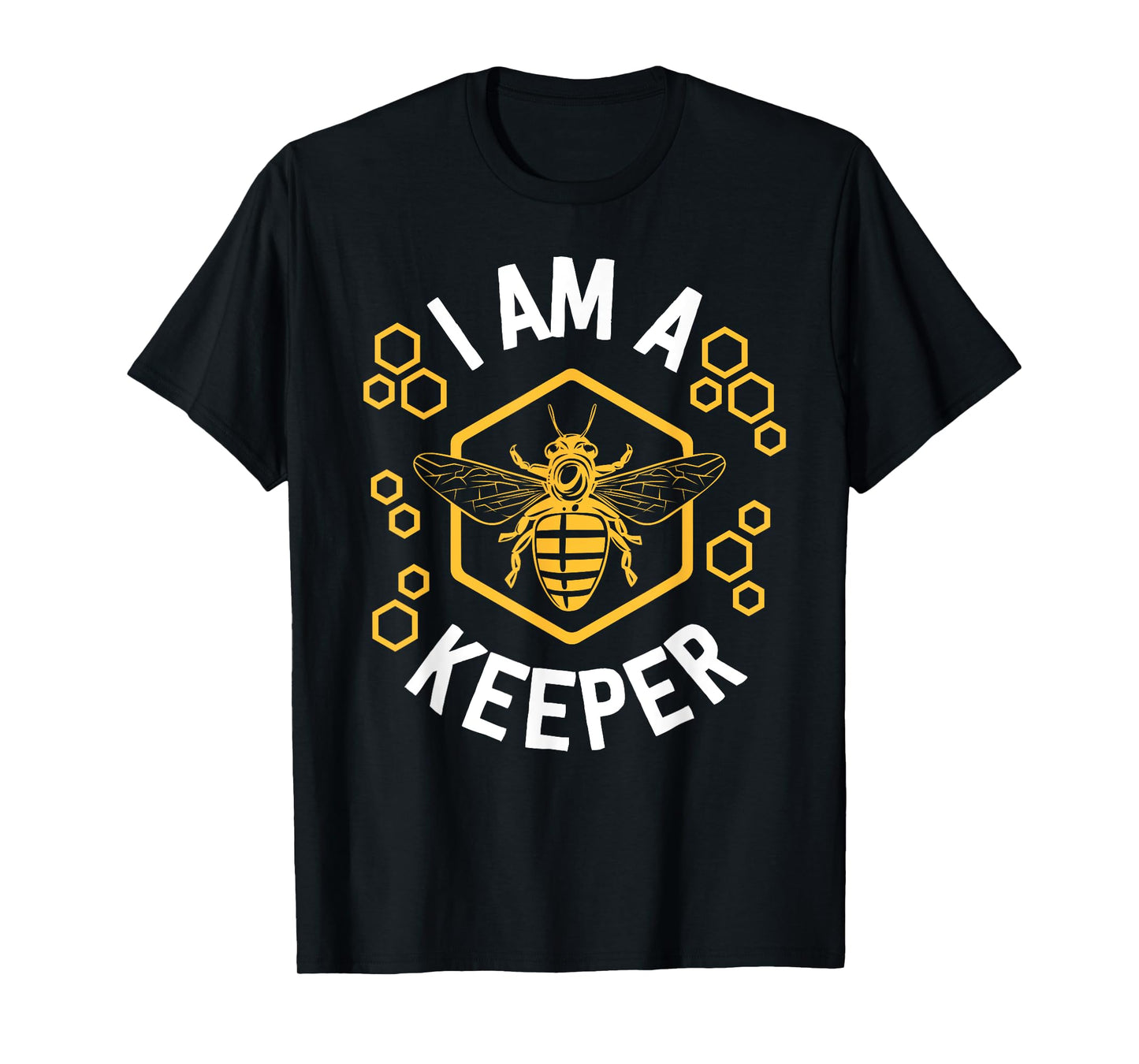 Funny Beekeeper Shirt Men Women I Am a Keeper Beekeeping T-Shirt