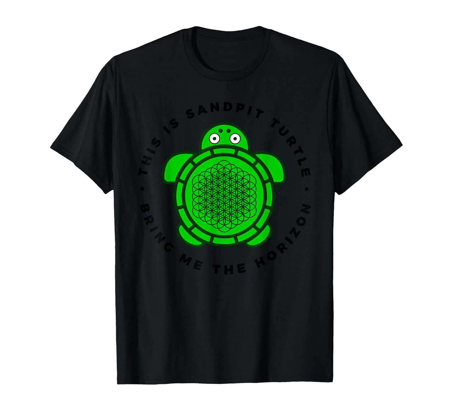 Vintage Funny This Is Sandpit Turtle Retro Animal Meme T-Shirt