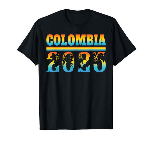 Colombia 2025 Family Trip Friends Group Vacation Matching T-Shirt