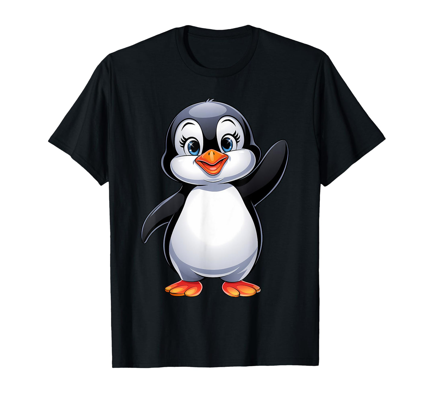 Penguin Kids Girls Boys Women T-Shirt