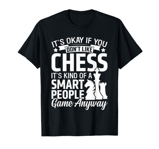Cool Chess Players Art For Men Boys Kids Chess Lover T-Shirt