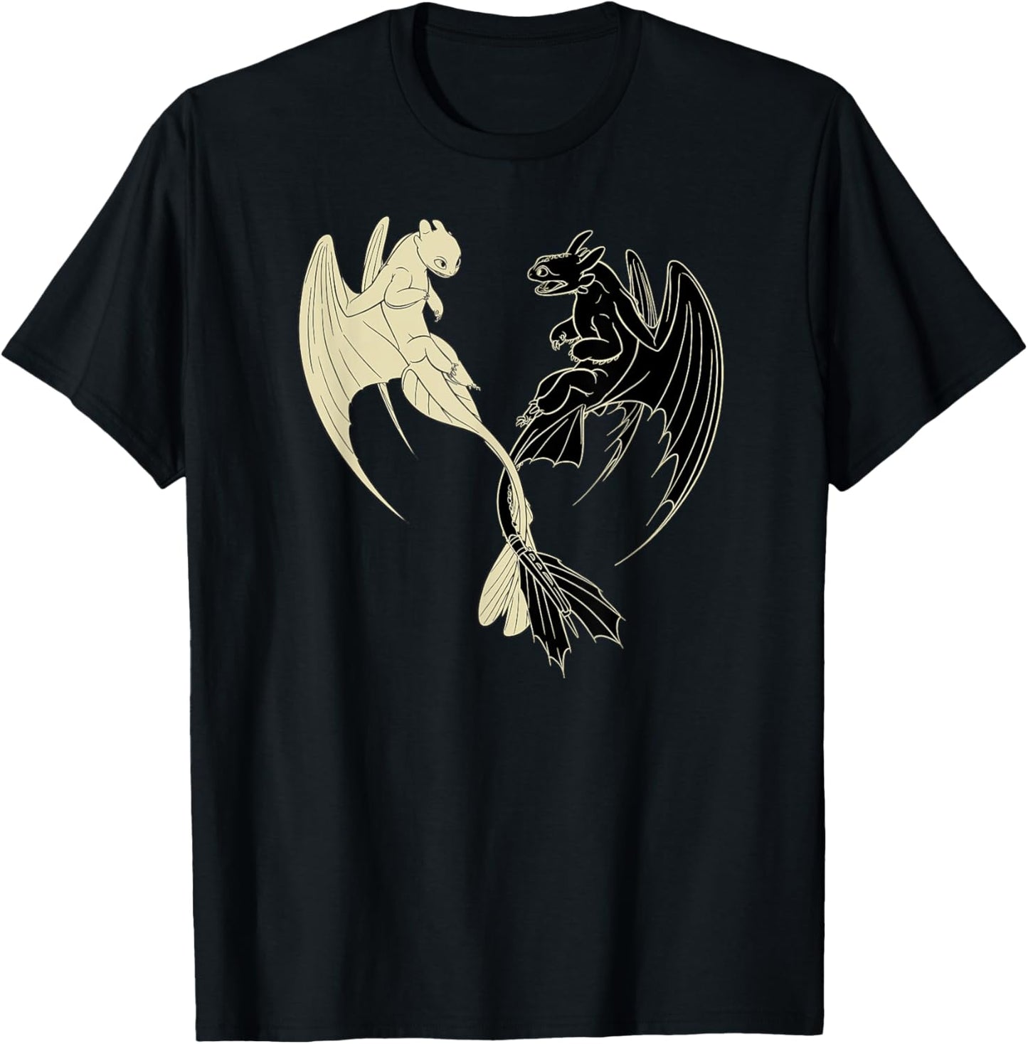 How to Train Your Dragon 3 Hidden World Lightfury Toothless T-Shirt