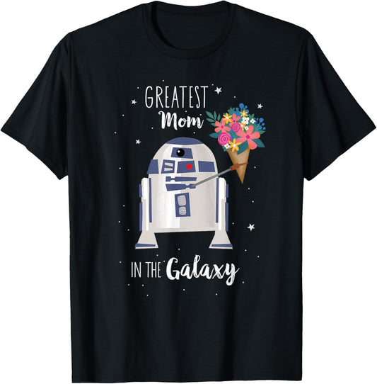 Star Wars R2-D2 Greatest Mom in the Galaxy Mother's Day T-Shirt