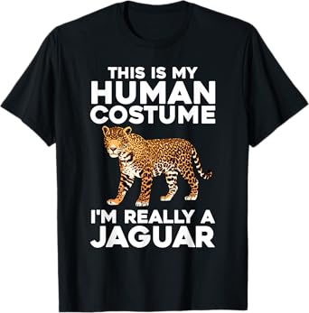 Cool Jaguar Design For Men Women Kids Cheetah Jaguar Lover T-Shirt